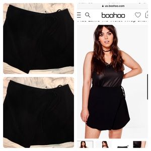 Boohoo Wrap Skort